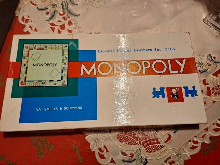 Oude Monopoly. Nederlandse Gulden Editie. Compleet., Hobby en Vrije tijd, Gezelschapsspellen | Bordspellen, Zo goed als nieuw