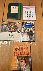 5 kook/drankboeken: gin, port, Leffe, Apéritifs, Braakhekke, Ophalen of Verzenden, Zo goed als nieuw, Nederland en België, Overige typen