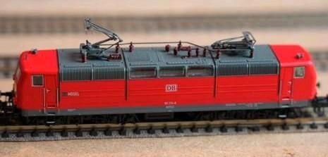 BR181 DB locomotief dcc sound, Hobby en Vrije tijd, Modeltreinen | N-Spoor, Gebruikt, Locomotief, Gelijkstroom, Arnold, Ophalen of Verzenden