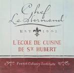 Restaurant bord  orgineel leuk kookschool liefhebbers koken, Ophalen of Verzenden, Gebruikt