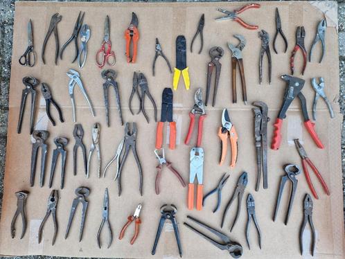 Diverse tangen, kniptang, rond 50 stuks, Doe-het-zelf en Verbouw, Gereedschap | Handgereedschap, Gebruikt, Ophalen of Verzenden