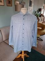 Zgan overhemd van John Miller boordmaat 43, Kleding | Heren, Overhemden, Blauw, Ophalen of Verzenden, Zo goed als nieuw, Halswijdte 43/44 (XL)