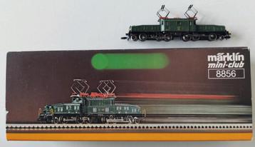 Märklin Z 8856 krokodil, goederentrein locomotief in ovp beschikbaar voor biedingen