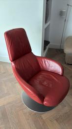 Natuzzi draai fauteuil, Ophalen of Verzenden, Zo goed als nieuw, Minder dan 75 cm, 50 tot 75 cm
