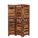 Houten Vintage Kamerscherm Retro Kledingscherm Roomdivider, Info@dehanzeherten.nl, Nieuw, Ophalen of Verzenden, De Hanze Herten