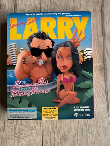 Leisure Suit Larry 3 Big Box PC Game beschikbaar voor biedingen