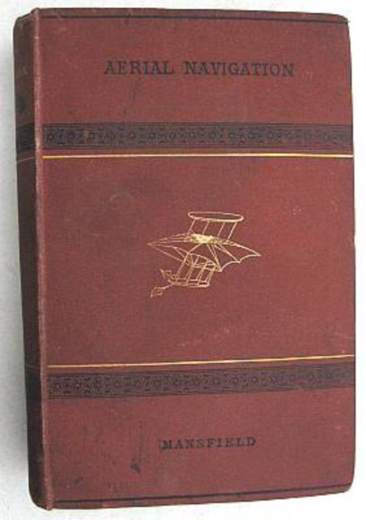 Aerial Navigation 1877 Mansfield ill. Luchtvaart, Antiek en Kunst, Antiek | Boeken en Bijbels, Ophalen of Verzenden