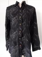 Zwarte Blouse met Diverse Lengtes, Kleding | Dames, Ophalen of Verzenden, Zo goed als nieuw, Maat 36 (S), Daybreak