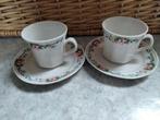 Kopjes en schotels. Zie foto's.  Vintage.Ook los t.k., Ophalen, Zo goed als nieuw, Overige stijlen, Kop(pen) en/of Schotel(s)