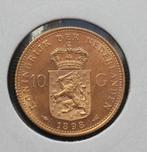 Prachtig gouden tientje 1898 - 10 gulden 1898 - met punt, Verzenden, Zilver, Koningin Wilhelmina, Losse munt