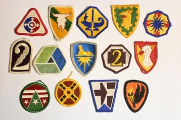 lot van 14 stuks us army patch embleem amerika beschikbaar voor biedingen