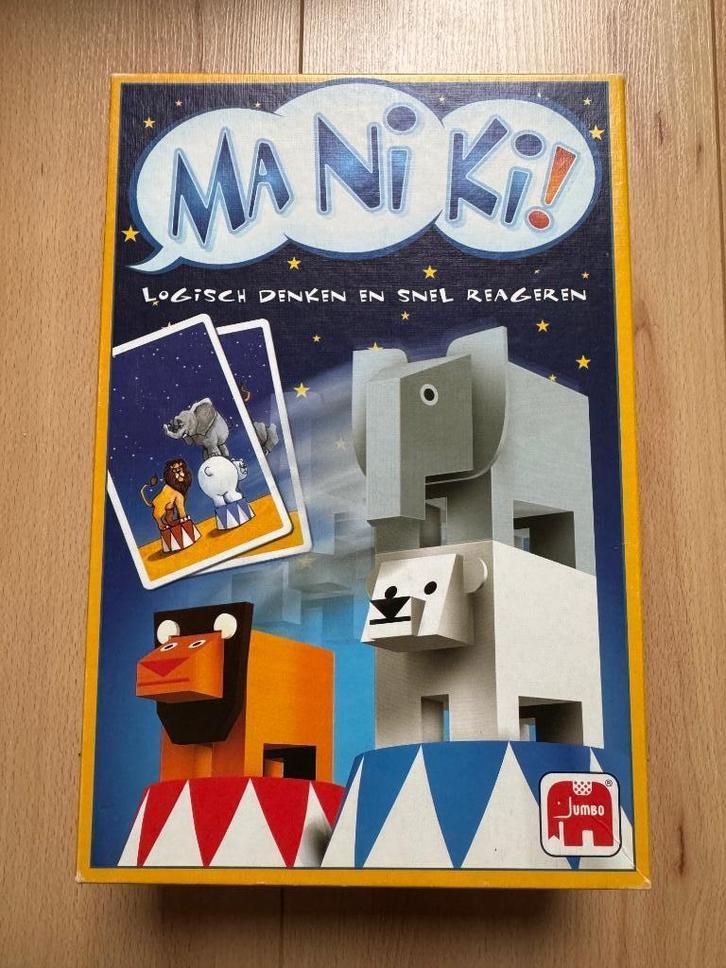 Maniki bordspel, Hobby en Vrije tijd, Gezelschapsspellen | Bordspellen, Zo goed als nieuw, Ophalen of Verzenden