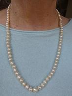 zoutwater PAREL Collier 14 kt Gouden Slot met Parel / 60 cm, Sieraden, Tassen en Uiterlijk, Antieke sieraden, Verzenden, Goud