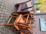Eetkamerstoelen, Ophalen, Gebruikt, Bruin, Vijf, Zes of meer stoelen