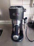 Te koop delonghi dedica koffiemachine, Witgoed en Apparatuur, Koffiezetapparaten, Gebruikt, Koffiemachine, Gemalen koffie, Ophalen of Verzenden
