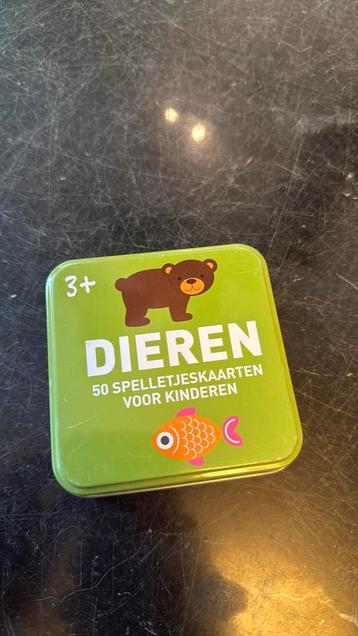 Dieren Spel – 50 Spelletjeskaarten (3+) beschikbaar voor biedingen