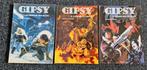 Gipsy, betreft 3 stripboeken., Gelezen, Complete serie of reeks, Smolderen en Marini, Ophalen of Verzenden