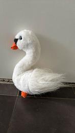 Ty beanie knuffel zwaan wit oranje., Ophalen of Verzenden, Zo goed als nieuw, Overige typen