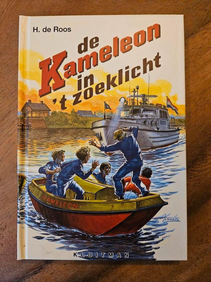 De Kameleon 't zoeklicht - H. de Roos, Boeken, Kinderboeken | Jeugd | onder 10 jaar, Gelezen, Fictie algemeen, Ophalen of Verzenden