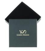 Solitair grote diamant 0,15ct wit goud 14k das speld broche, Ophalen of Verzenden, Goud, Broche, Met edelsteen