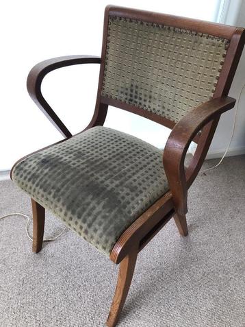 Vintage jaren 50 stoel beschikbaar voor biedingen