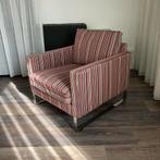 Gestreepte Fauteuil IKEA, Huis en Inrichting, Fauteuils, Ophalen, Gebruikt, Metaal, 75 tot 100 cm