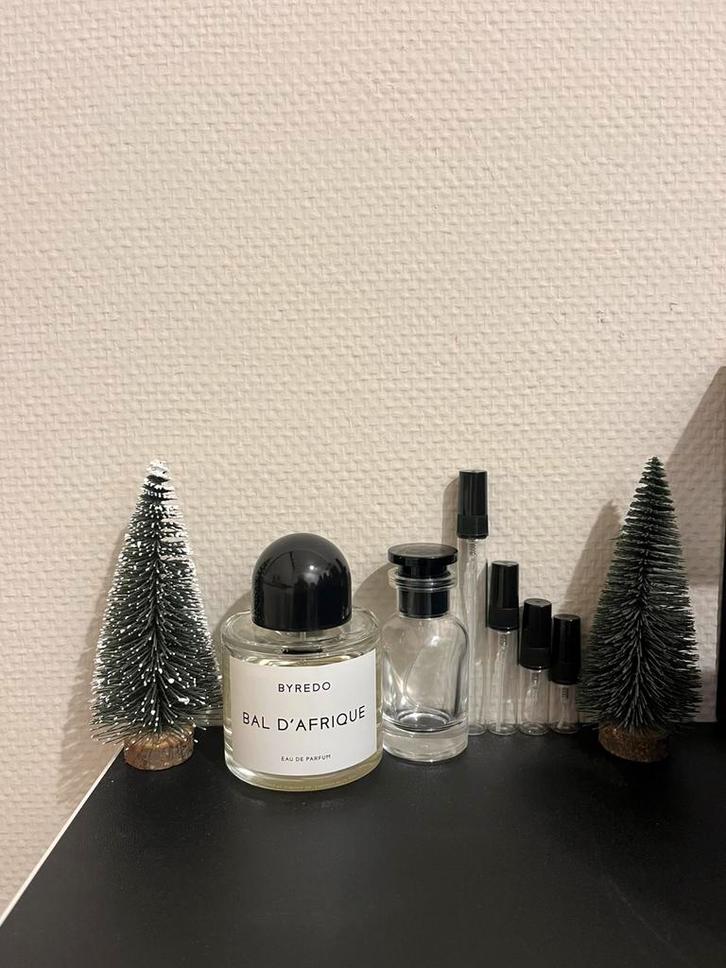 Bal D’Afrque - Byredo Samples, Verzamelen, Parfumverzamelingen, Nieuw, Proef of Tester, Gevuld, Ophalen of Verzenden