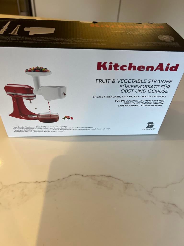 KitchenAid Fruit- en Groentezeef, Nieuw, Ophalen of Verzenden, Vaatwasserbestendig, Minder dan 1 liter