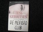 Tess Gerritsen De mefisto club., Boeken, Thrillers, Tess Gerritsen, Ophalen of Verzenden, Zo goed als nieuw, Nederland