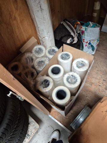 Plastic rollen formaten klein & groot  beschikbaar voor biedingen