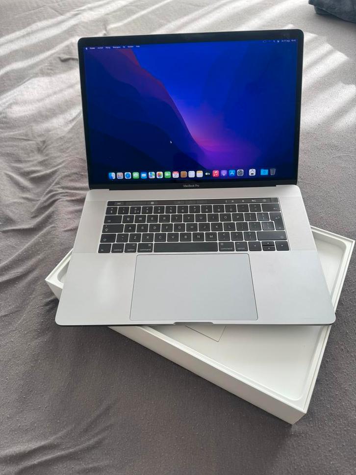 Macbook Pro 15 Inch, Touch Bar, 16GB, 1TB SSD, Computers en Software, Apple Macbooks, Gebruikt, MacBook Pro, 15 inch, 2 tot 3 Ghz