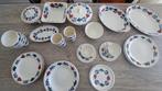 Boerenbont servies 4 pers., Huis en Inrichting, Keuken | Servies, Ophalen, Zo goed als nieuw, Aardewerk, Boerenbont