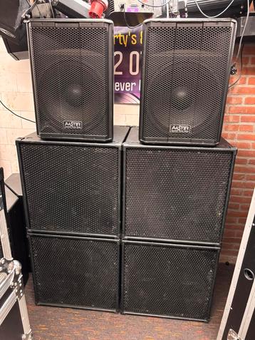 Opgevoerde MASTER AUDIO MD152 Buitencategorie speaker beschikbaar voor biedingen