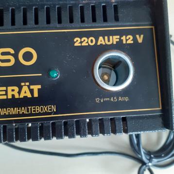 Koelbox 4,5 ampère transformator 230v naar 12v beschikbaar voor biedingen