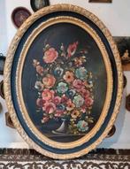 Groot klassiek olieverfschilderij met bloemen M4, Ophalen