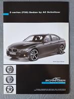 Leaflet AC SCHNITZER  BMW 3 SERIES SEDAN - 2012 DE, Ophalen of Verzenden, Zo goed als nieuw, BMW