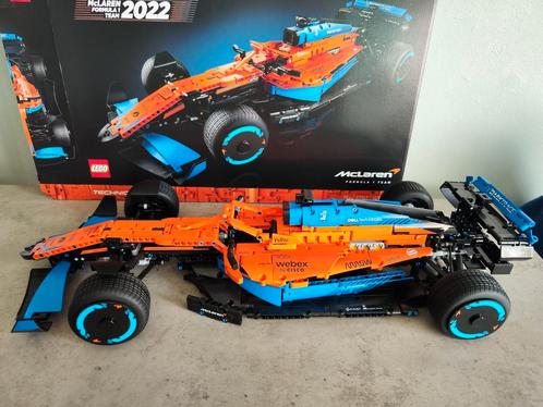 McLaren F1 2022 auto, Lego Technic 18+, 1432 delen, Hobby en Vrije tijd, Modelbouw | Radiografisch | Auto's, Zo goed als nieuw