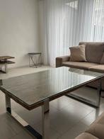 Tv meubel en salon tafel set, Gebruikt, 100 tot 150 cm, Ophalen of Verzenden, Metaal