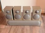 Monitor Audio 90 HD & 225 HD Speakerset, Gebruikt, 60 tot 120 watt, Complete surroundset, Ophalen
