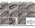 Fiets voorwielen 24-, 26- en 28-inch, gebruikt incl. band, Gebruikt, Algemeen, Ophalen, Overige merken