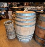 Eikenhouten regenton van 300 liter met los deksel, Ophalen, 150 liter of meer, Zo goed als nieuw, Vv