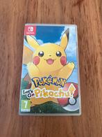 Pokémon: Let's Go, Pikachu! Switch - Zo goed als nieuw, Spelcomputers en Games, Games | Nintendo Switch, Verzenden, 1 speler, Zo goed als nieuw