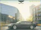 Bentley Continental Flying Spur brochure/auto folder '13, Ophalen of Verzenden, Overige merken