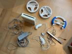 Nintendo Wii Console met accessoires, Spelcomputers en Games, Spelcomputers | Nintendo Wii, Ophalen, Gebruikt, Met 2 controllers
