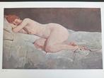 Liggend naakt erotiek offset prent Breitner 1963, Antiek en Kunst, Verzenden