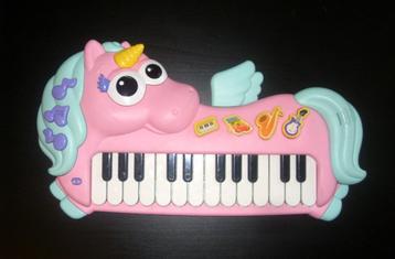 Unicorn Keyboard / Kinder piano roze  beschikbaar voor biedingen