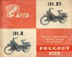Peugeot 104 onderdelenlijst bromfiets 1966 (4268z), Fietsen en Brommers, Zo goed als nieuw, Verzenden