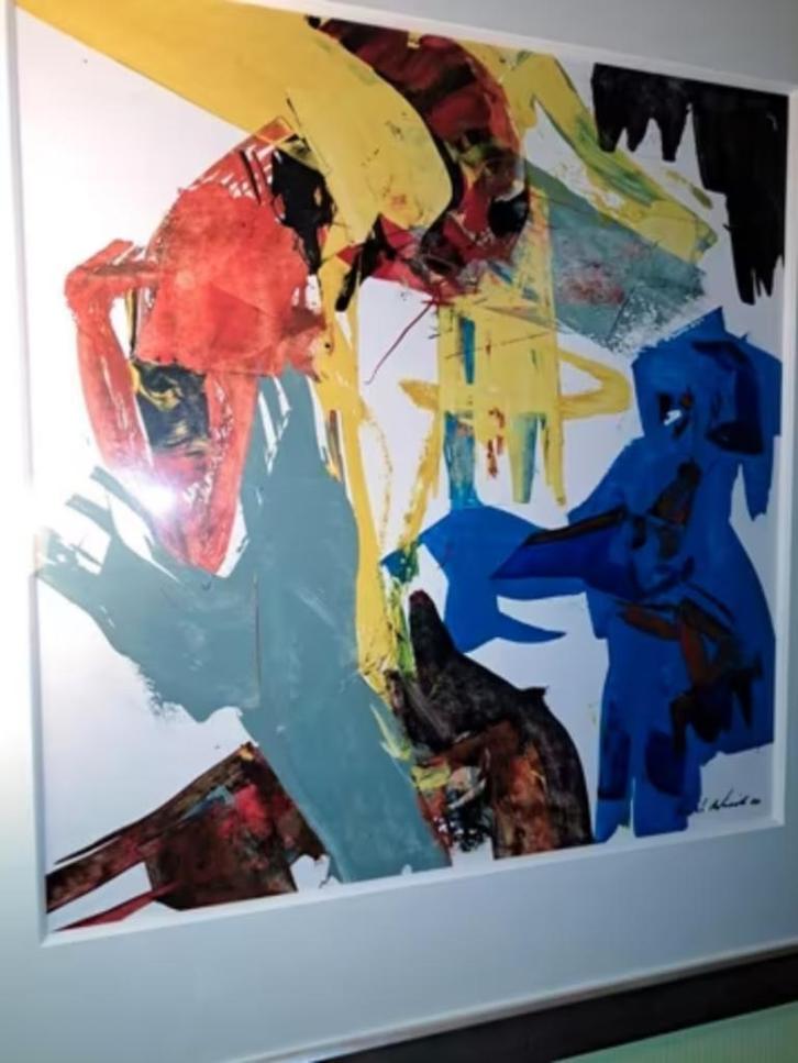 prachtig orgineel werk van jan te wierik, Antiek en Kunst, Kunst | Litho's en Zeefdrukken, Ophalen