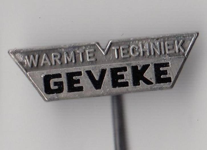 Geveke Warmte Techniek speldje, Verzamelen, Speldjes, Pins en Buttons, Gebruikt, Speldje of Pin, Overige onderwerpen, Ophalen of Verzenden