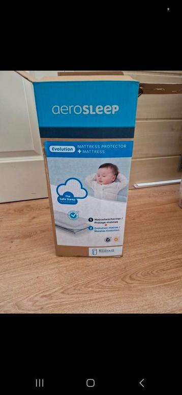 Aerosleep Evolution Wiegmatras beschikbaar voor biedingen